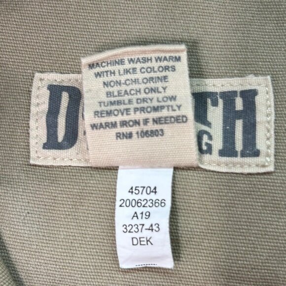 Duluth Trading Co Flex‎ Fire Hose Tan Work Pants Men's Size  42 x 32 - Picture 5 of 5